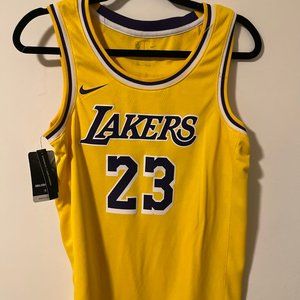 LeBron James Los Angeles Lakers Nike 2018/19 Swingman Jersey Gold - Icon Edition